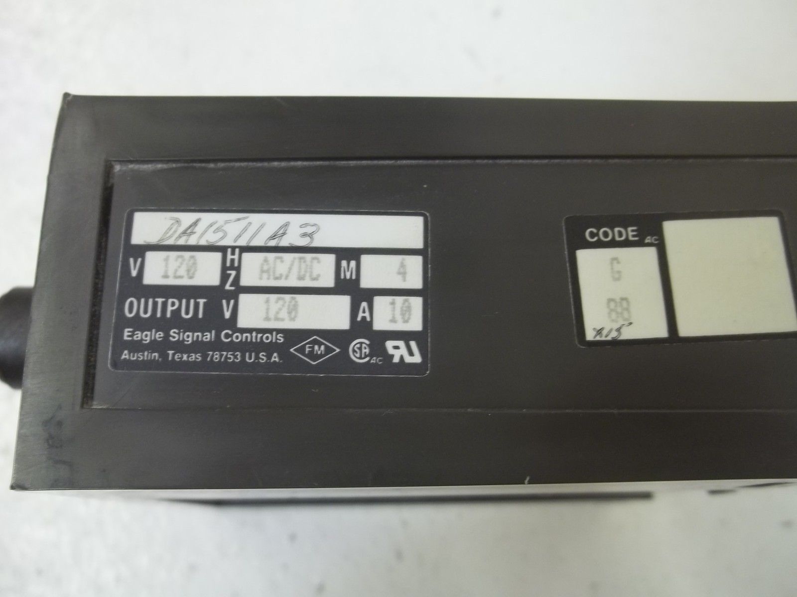 EAGLE SIGNAL DA1511A3 TIMER  UNMP