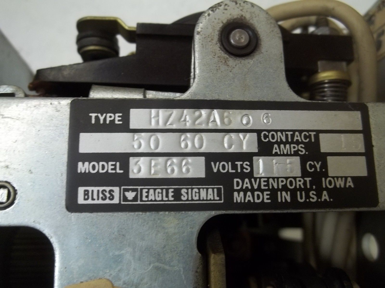 EAGLE SIGNAL HZ42A606 MICROFLEX COUNTER UNMP