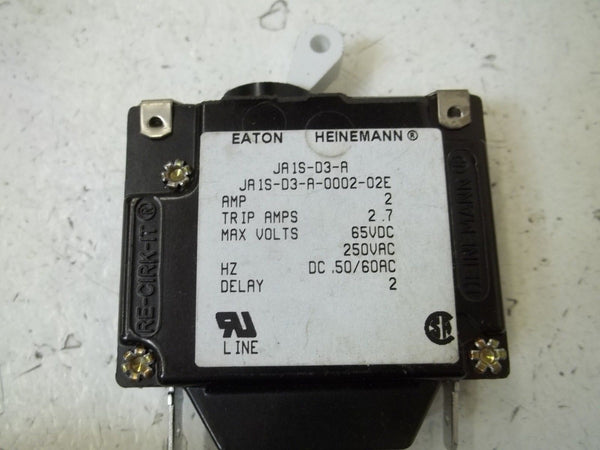 EATON JA1S-D3-A CIRCUIT BREAKER NSNP