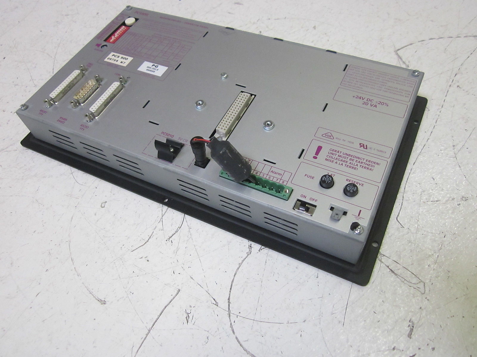 EBERHARD PCS9000 OPERATOR PANEL(AS PICTURED) UNMP