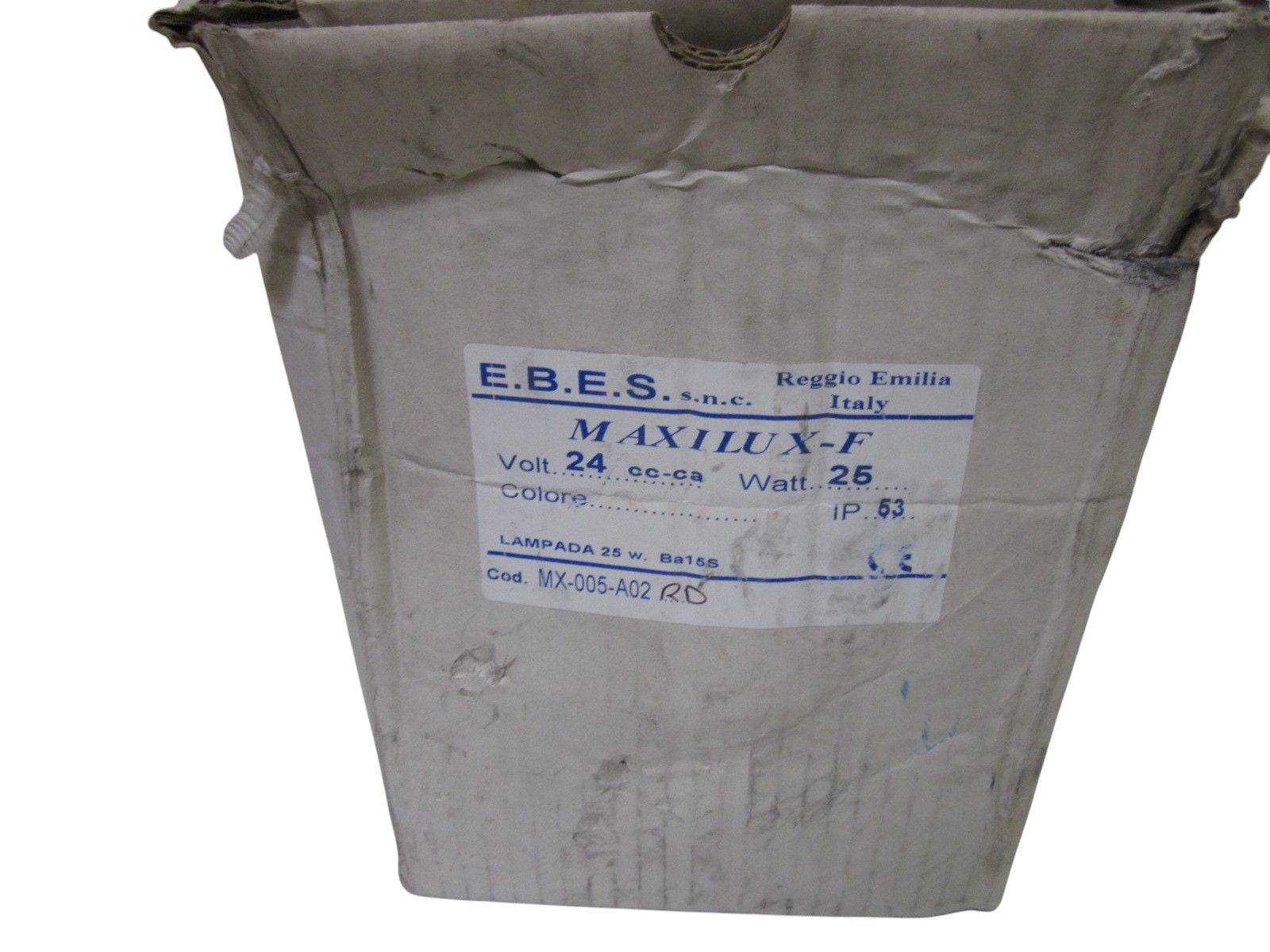E.B.E.S REGGIO MAXILUX-F 24V 25W RED UNMP