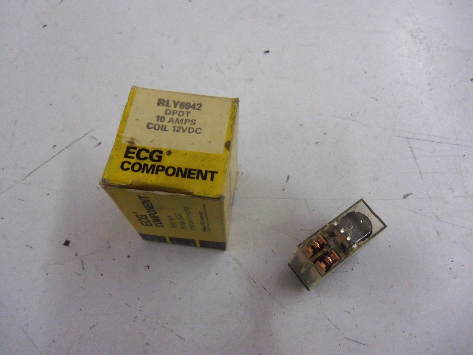 ECG RLY6942 12VDC COIL *NEW IN BOX*