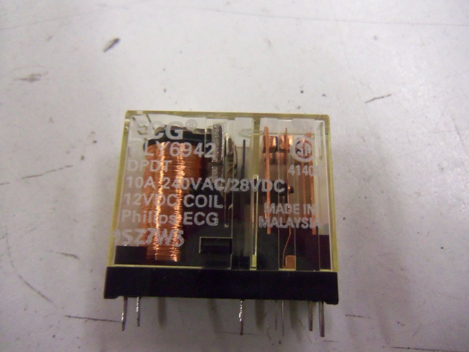 ECG RLY6942 12VDC COIL *NEW IN BOX*