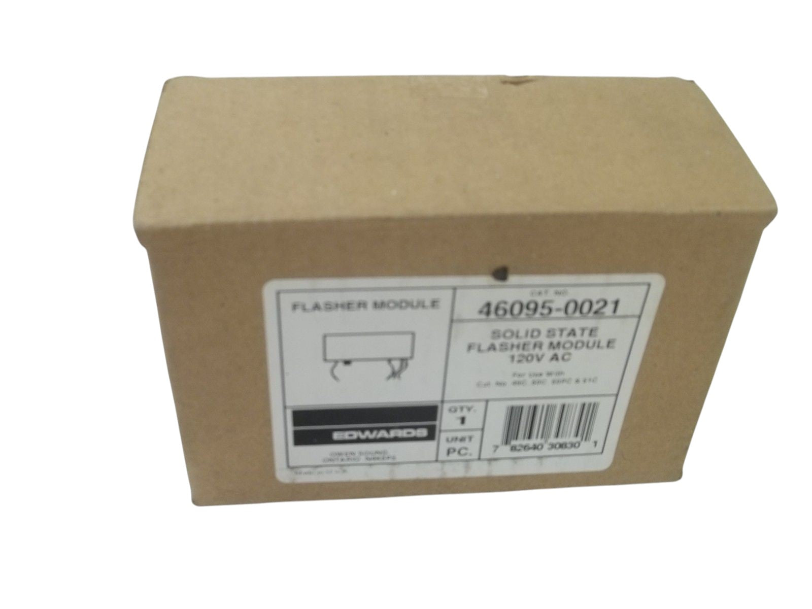 EDWARDS 46095-0021 SOLID STATE FLASHER MODULE 120AV UNMP