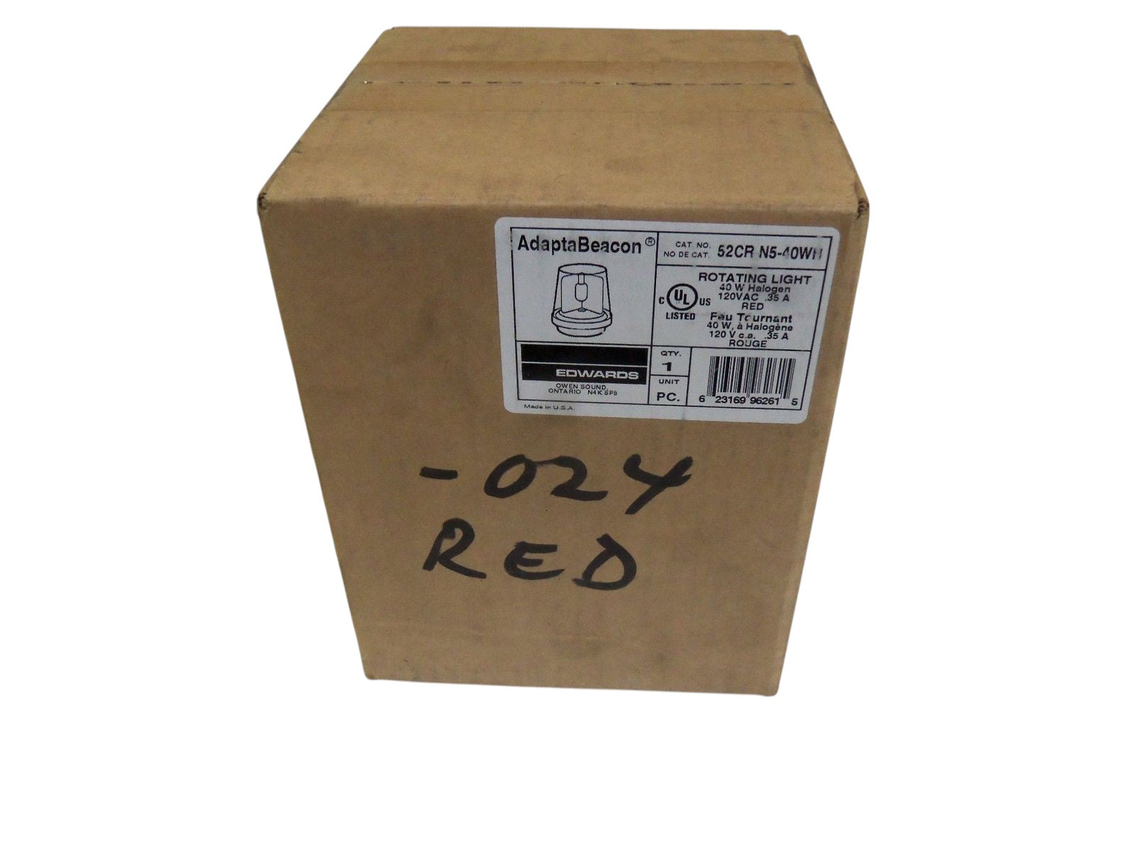 EDWARDS 52CR-N5-40WH (RED)  NSMP