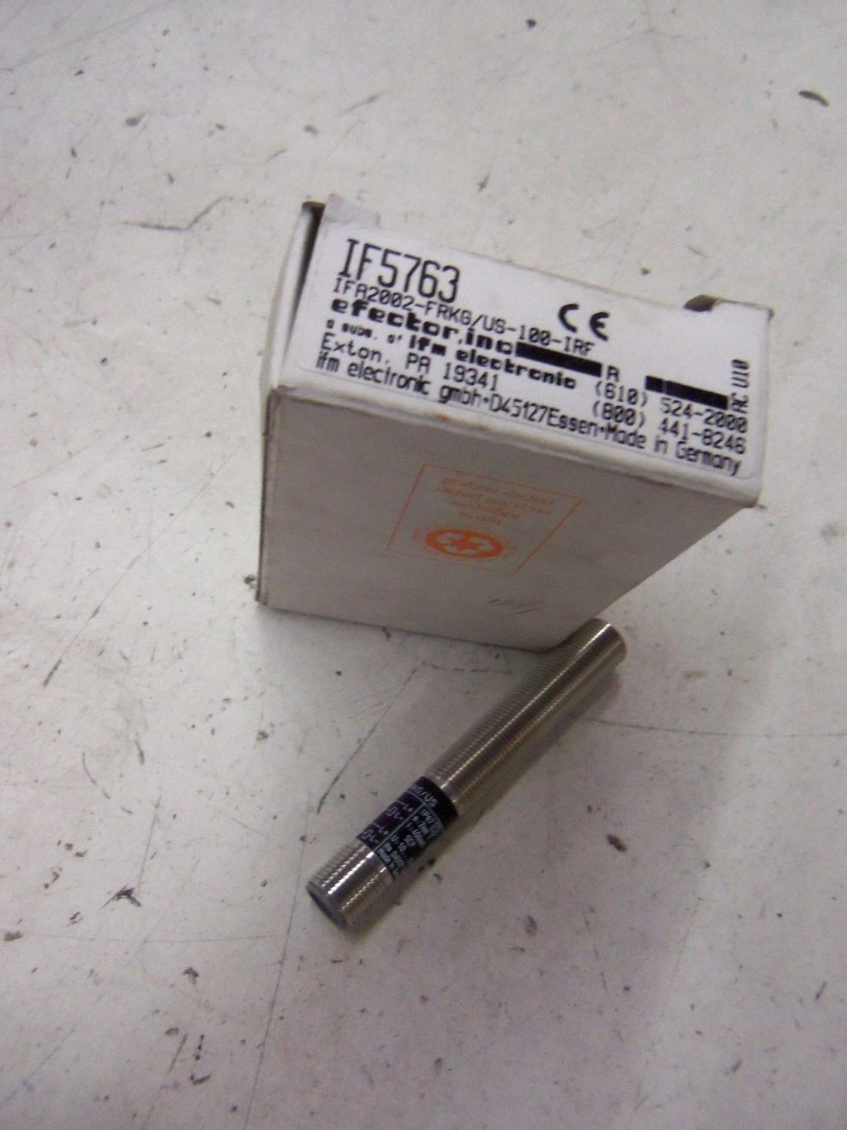 IFM EFECTOR IF5763 INDUCTIVE PROXIMITY SENSOR *NEW IN BOX*