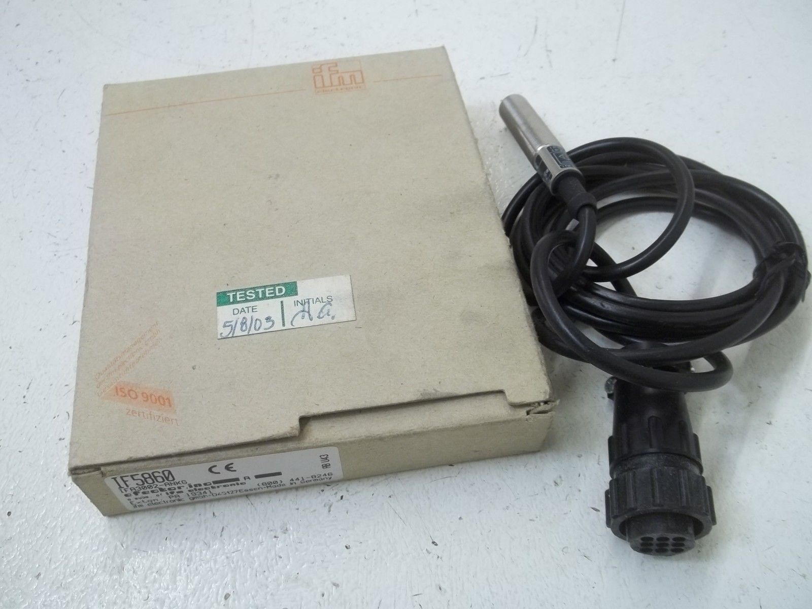 IFM EFECTOR IF5860 INDUCTIVE PROXIMITY SENSOR UNMP