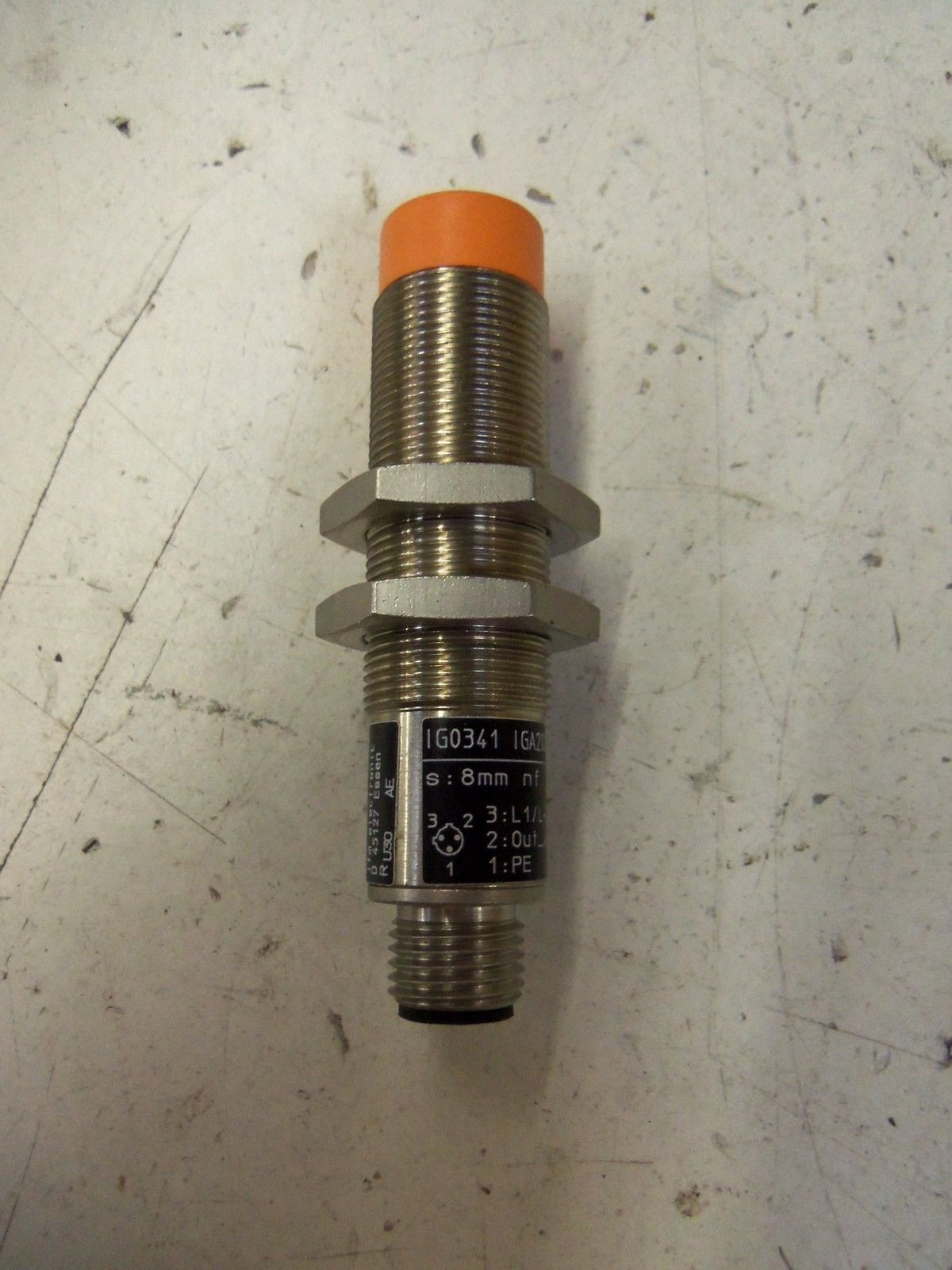 IFM EFECTOR IG0341 INDUCTIVE PROXIMITY SENSOR *USED*