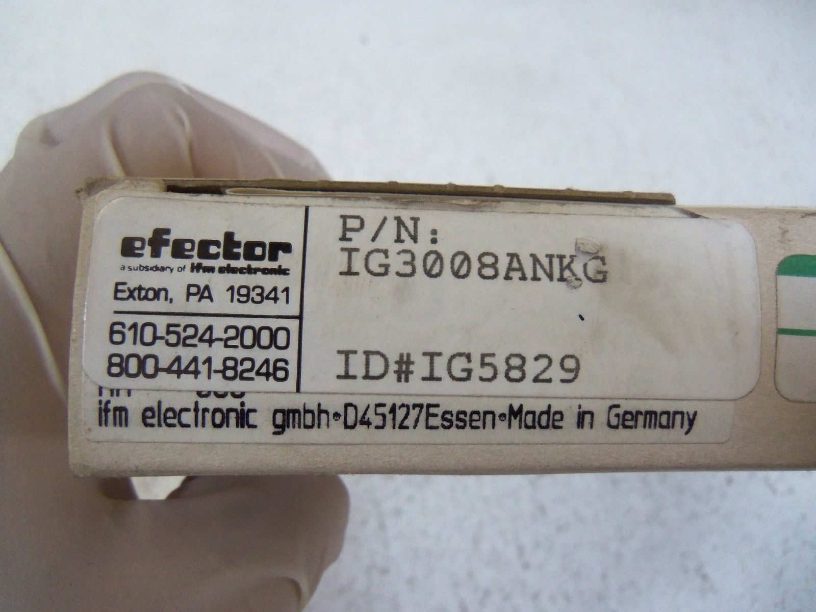 IFM EFECTOR IG5829 NSMP