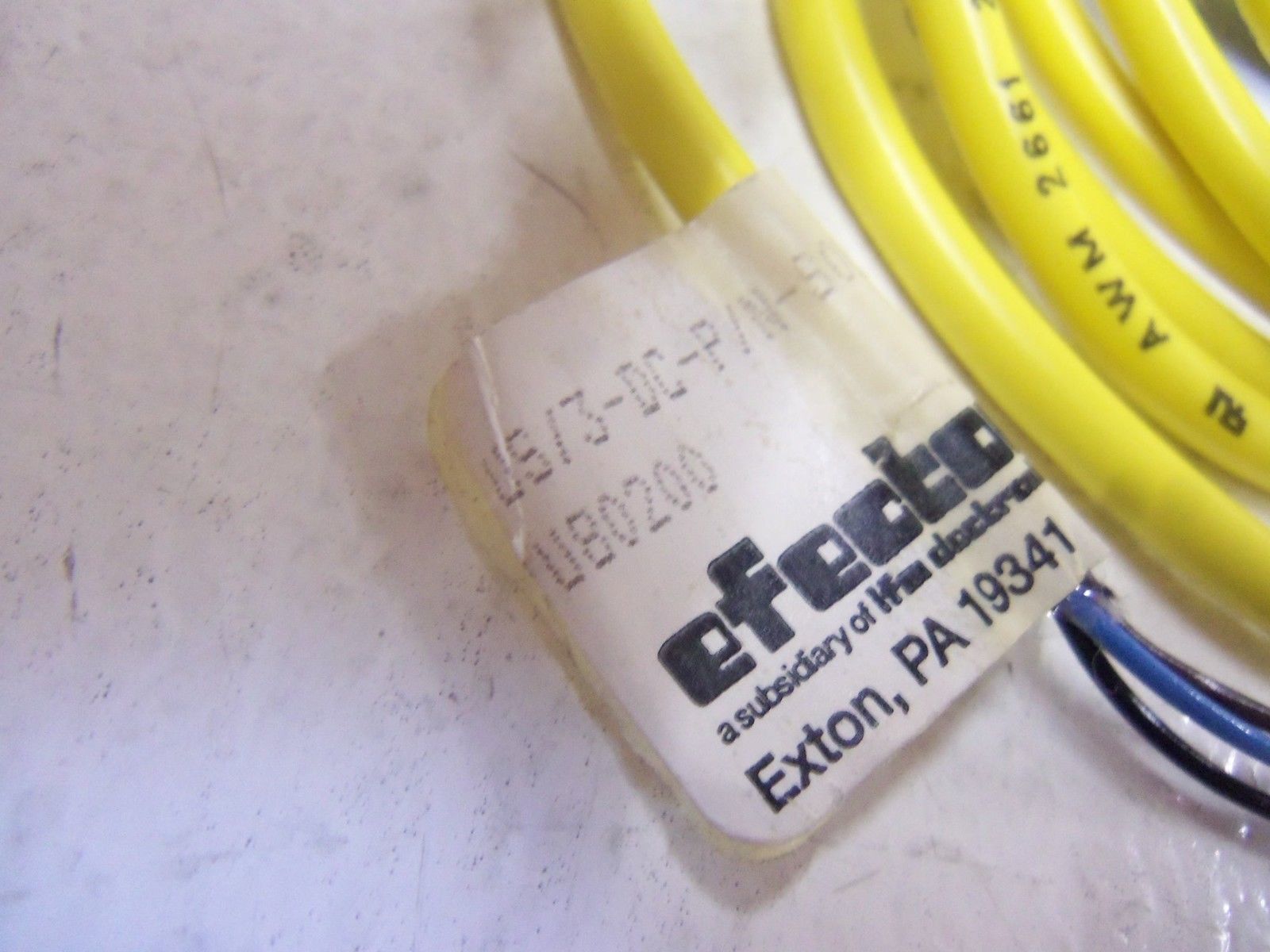 IFM EFECTOR U80200 CABLE CONNECTOR UNMP