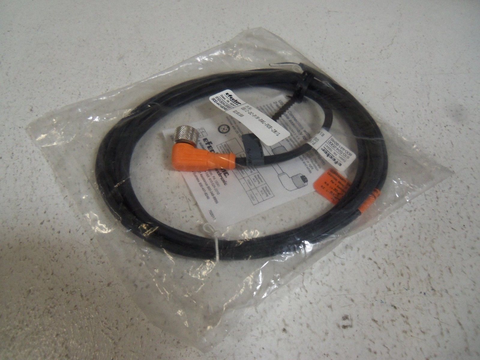 IFM EFECTOR E10188 SOCKET FOR SENSORS W/ M12 CONNECTOR NSMP