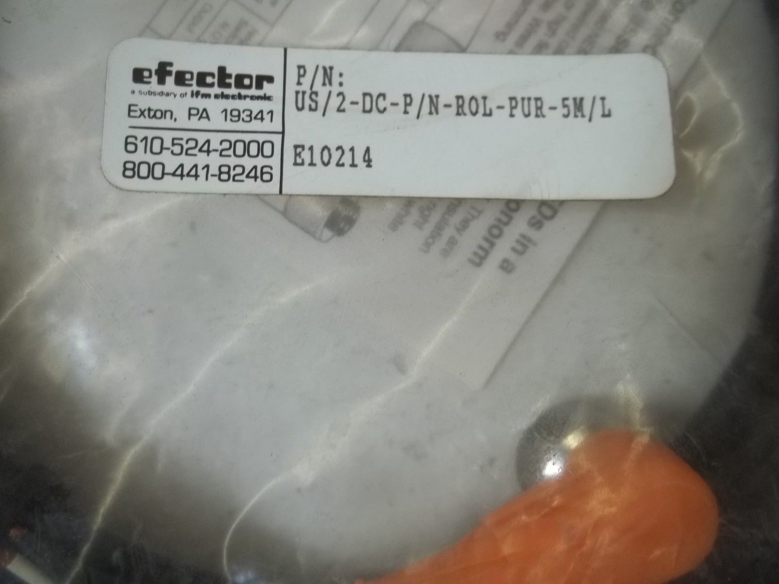 IFM EFECTOR E10214 CORDSET NSMP