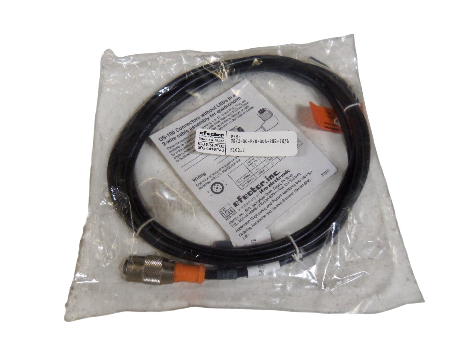IFM EFECTOR E10216 CABLE NSMP