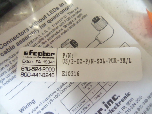 IFM EFECTOR E10216 CABLE NSMP