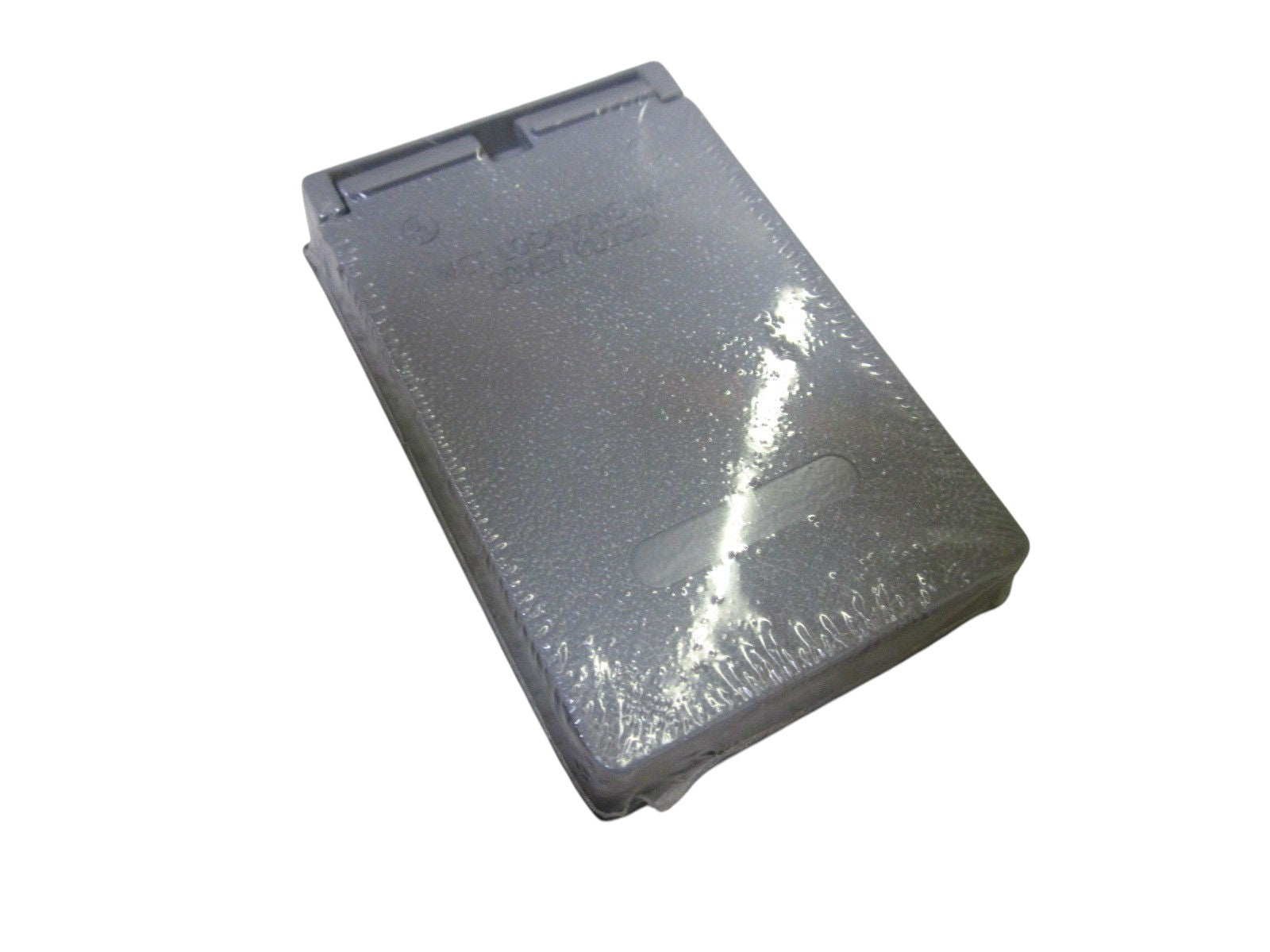 EGS ELECTRICAL GROUP WVD1 ONE GANG COVER FOR DUPLEX RECEPTACLE NSNP