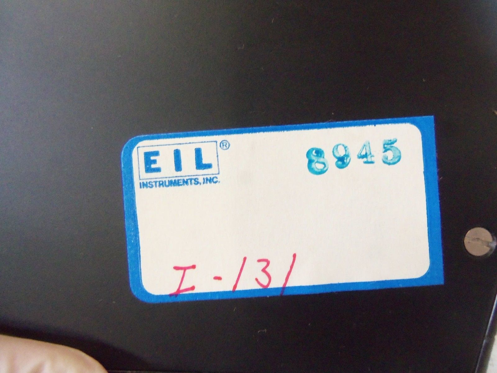 EIL INSTRUMENTS INC. I-131 UNMP