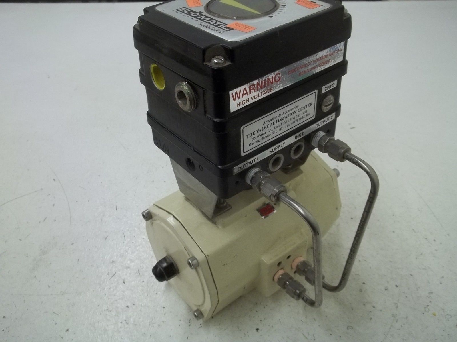 EL-O-MATIC EDA 100/A DOUBLE ACTING PNEUMATIC ACTUATORW/F-10 UNMP