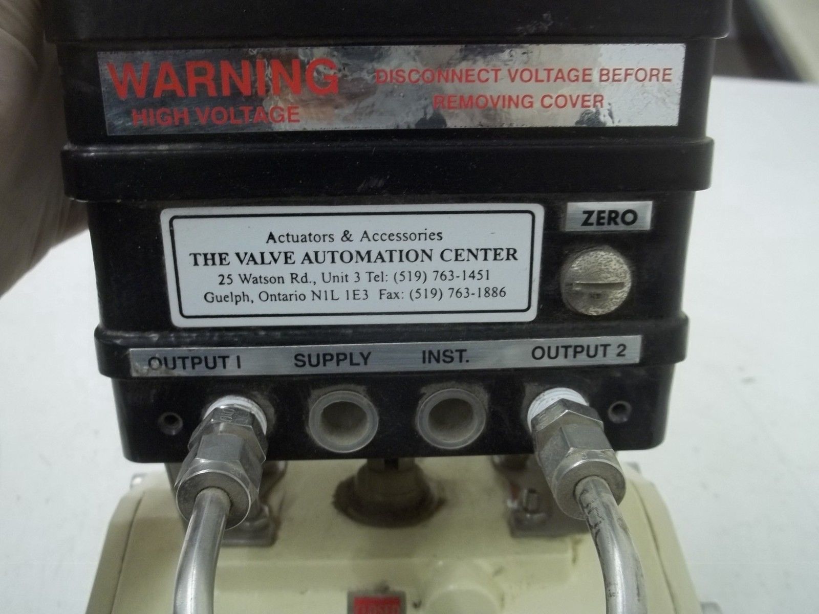EL-O-MATIC EDA 100/A DOUBLE ACTING PNEUMATIC ACTUATORW/F-10 UNMP