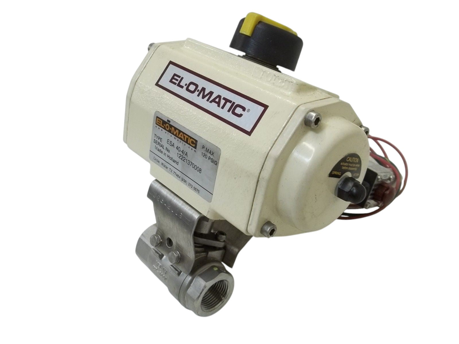 EL-O-MATIC ESA40-4/A ACTUATOR UNMP