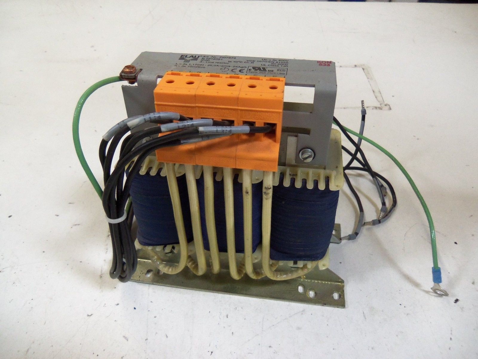 ELAU FI07874 3-LINE REACTOR TRANSFORMER UNMP