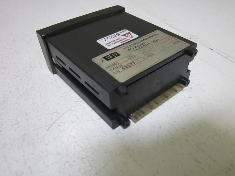 ELECTRO-NUMERICS, INC. EN45L-13-08 PANEL METER 115VAC UNMP