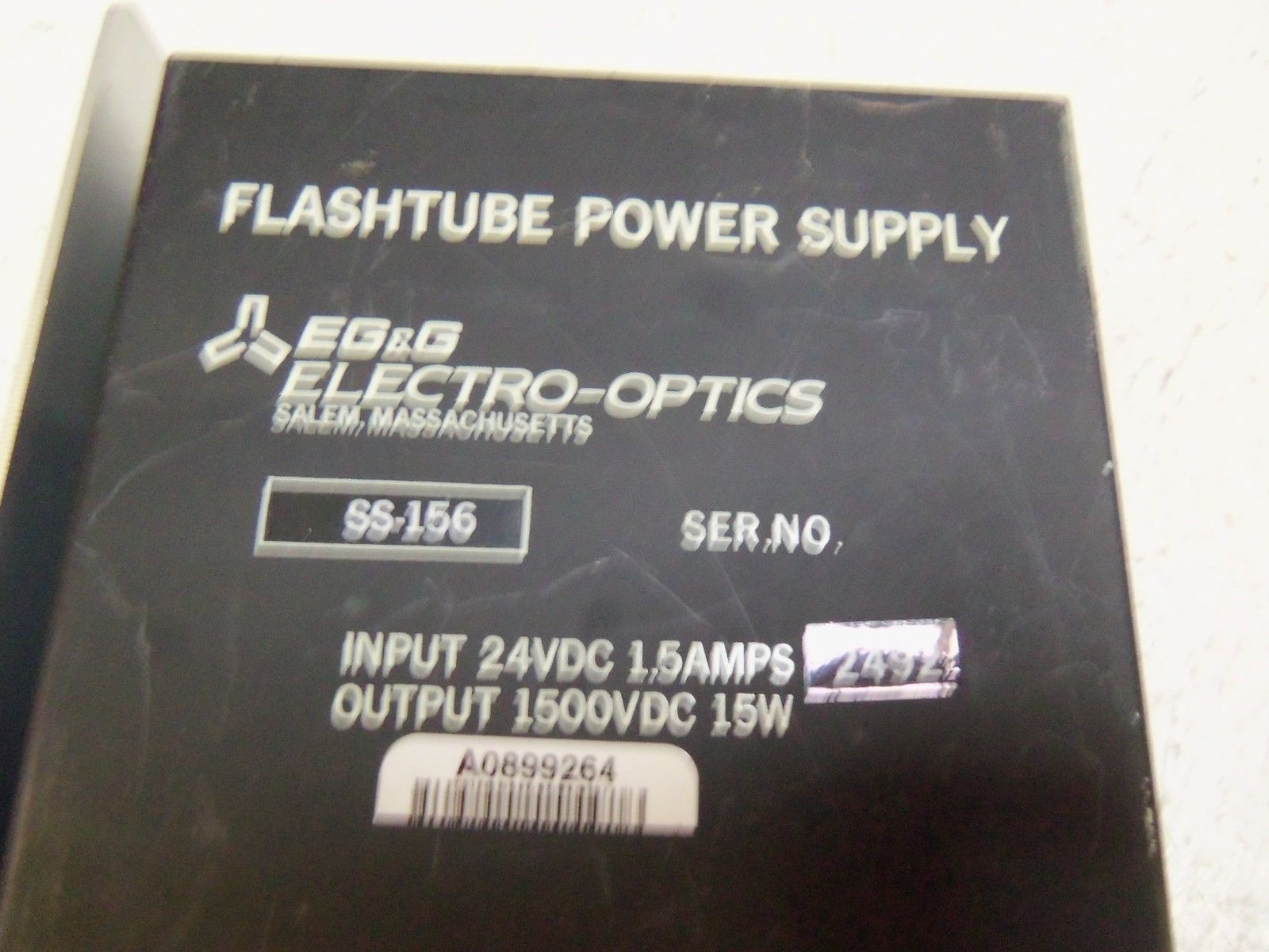 ELECTRO-OPTICS SS-156 POWER SUPPLY UNMP