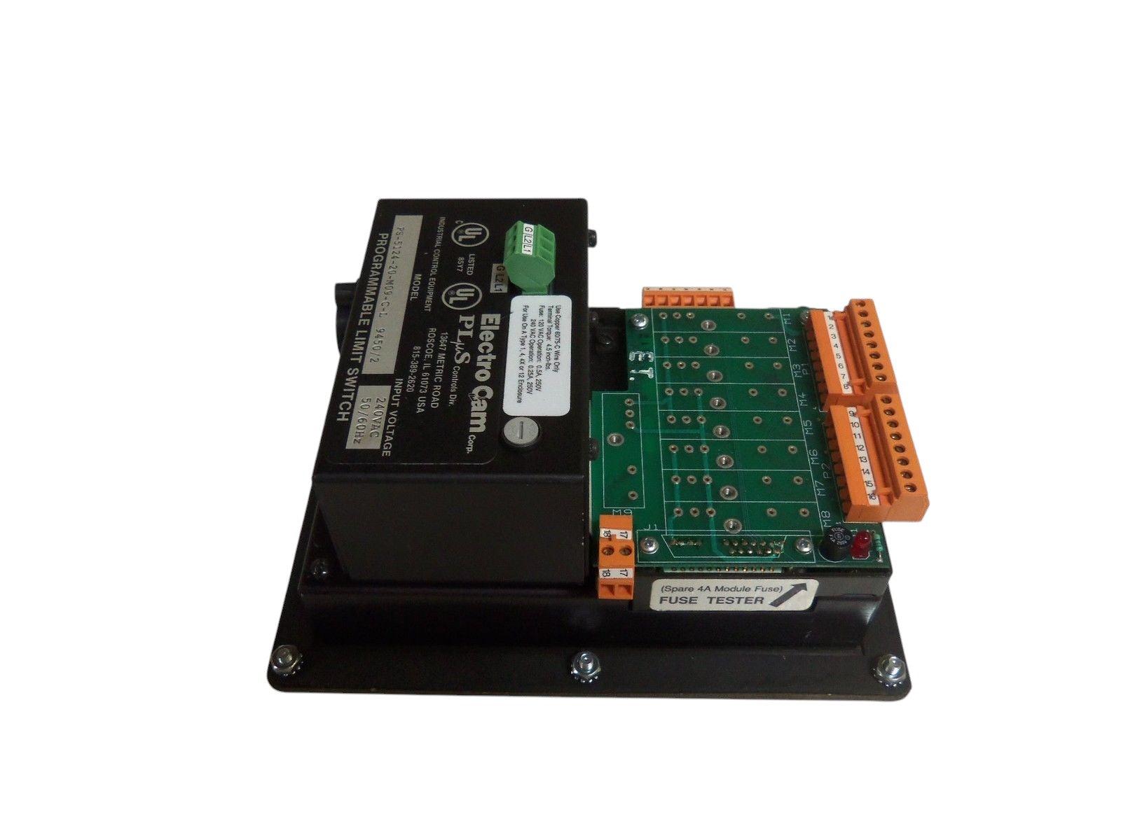 ELECTRO CAM PS-5124-20-M09-C-L PROGRAMMABLE LIMIT SWITCH UNMP