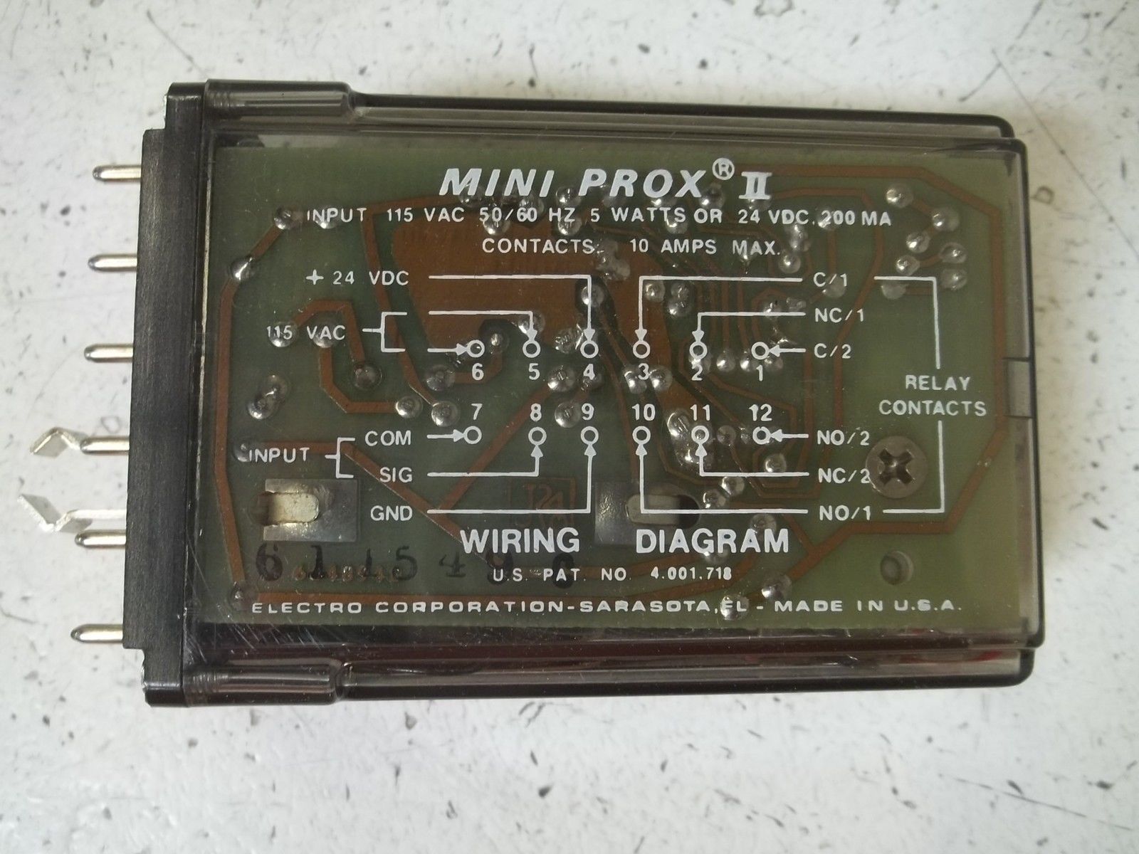 ELECTRO CORP. 5132 DELAYED MAKE NSMP