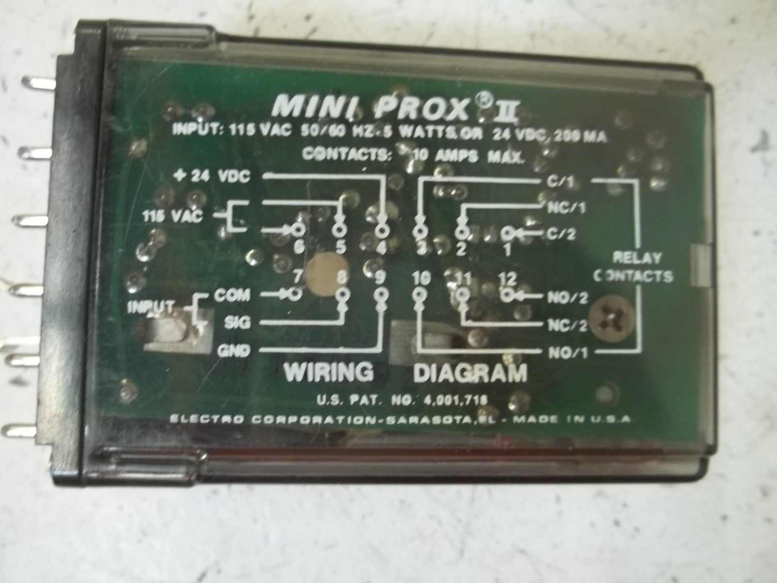 ELECTRO CORP. 5136 DELAYED BREAK UNMP