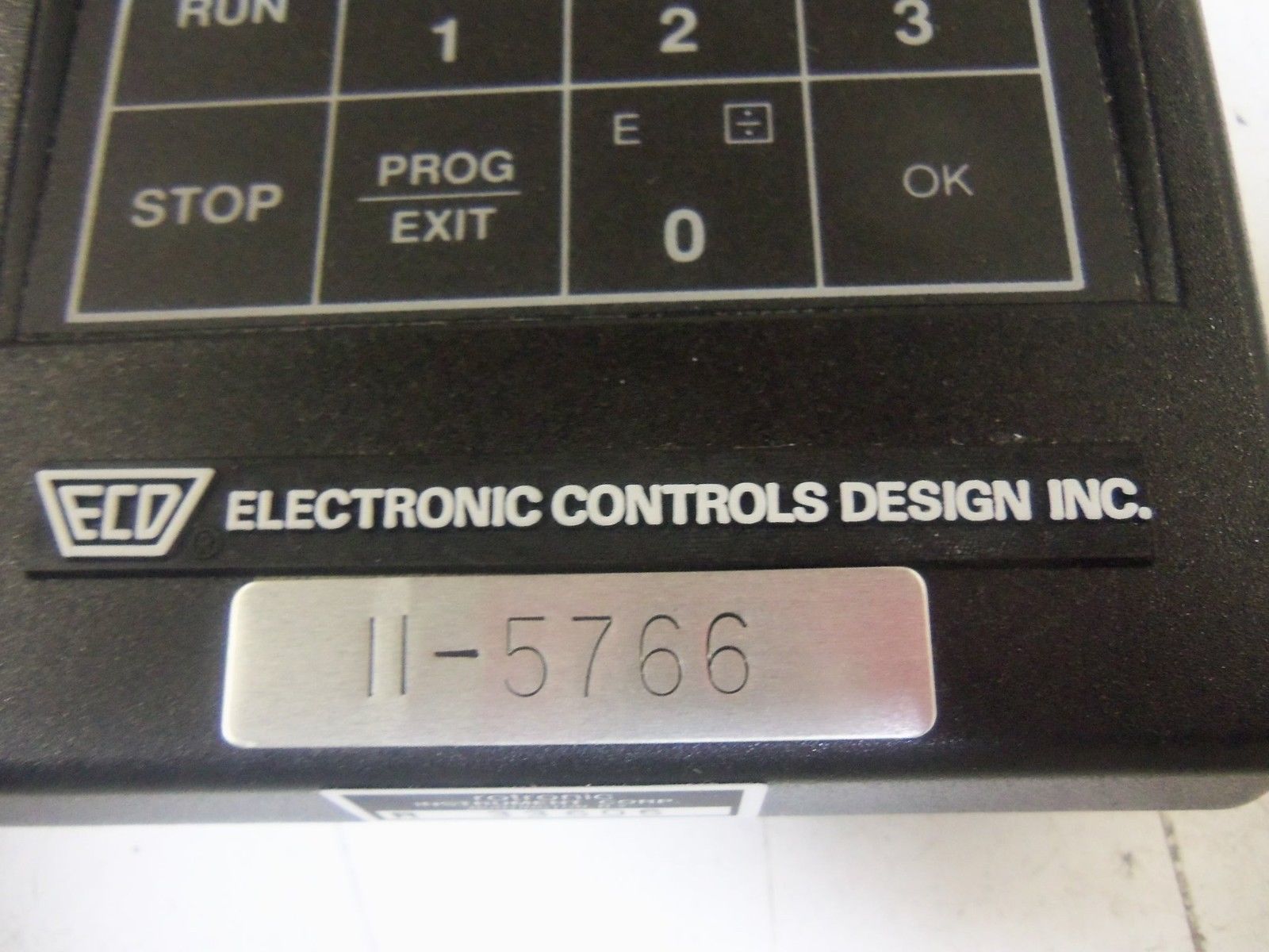 ELECTRONIC CONTROLS DESIGN 11-5766 UNMP
