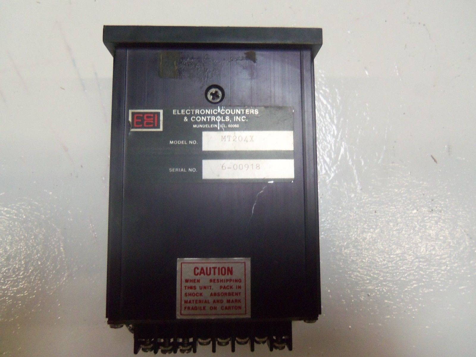 ELECTRONIC COUNTERS & CONTROLS MT204X ELECTRONIC COUNTER UNMP