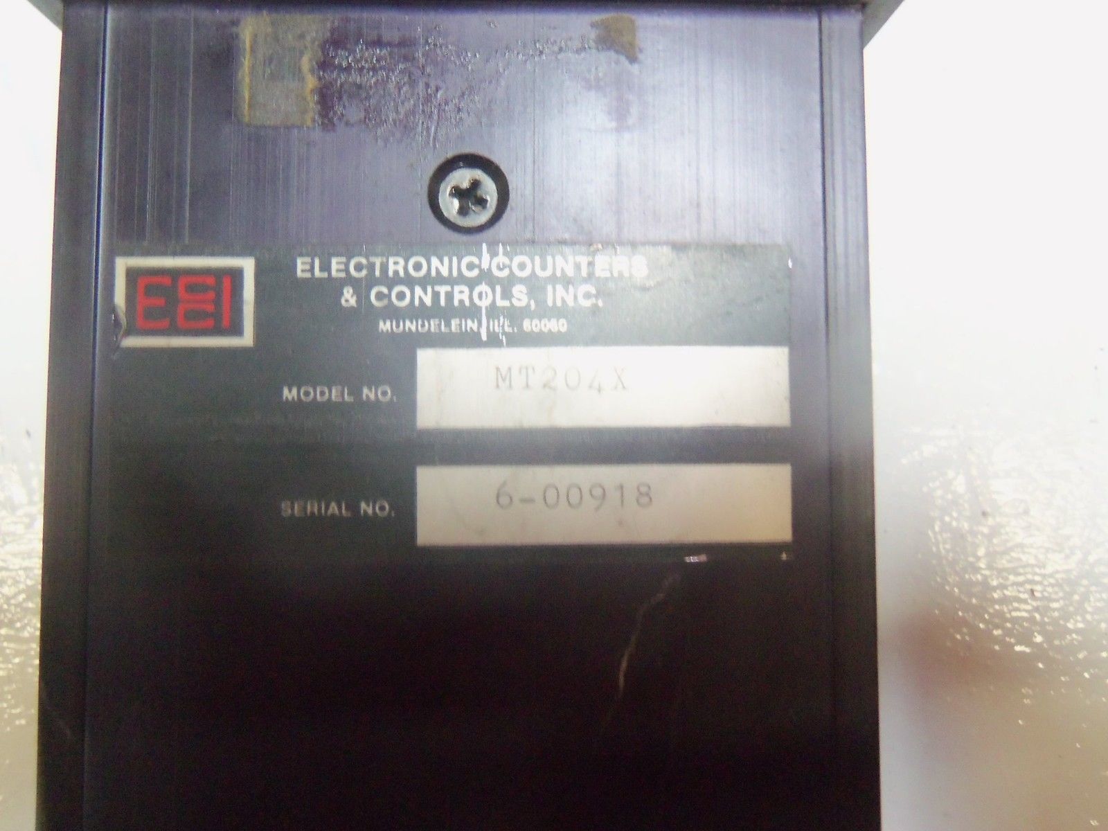 ELECTRONIC COUNTERS & CONTROLS MT204X ELECTRONIC COUNTER UNMP