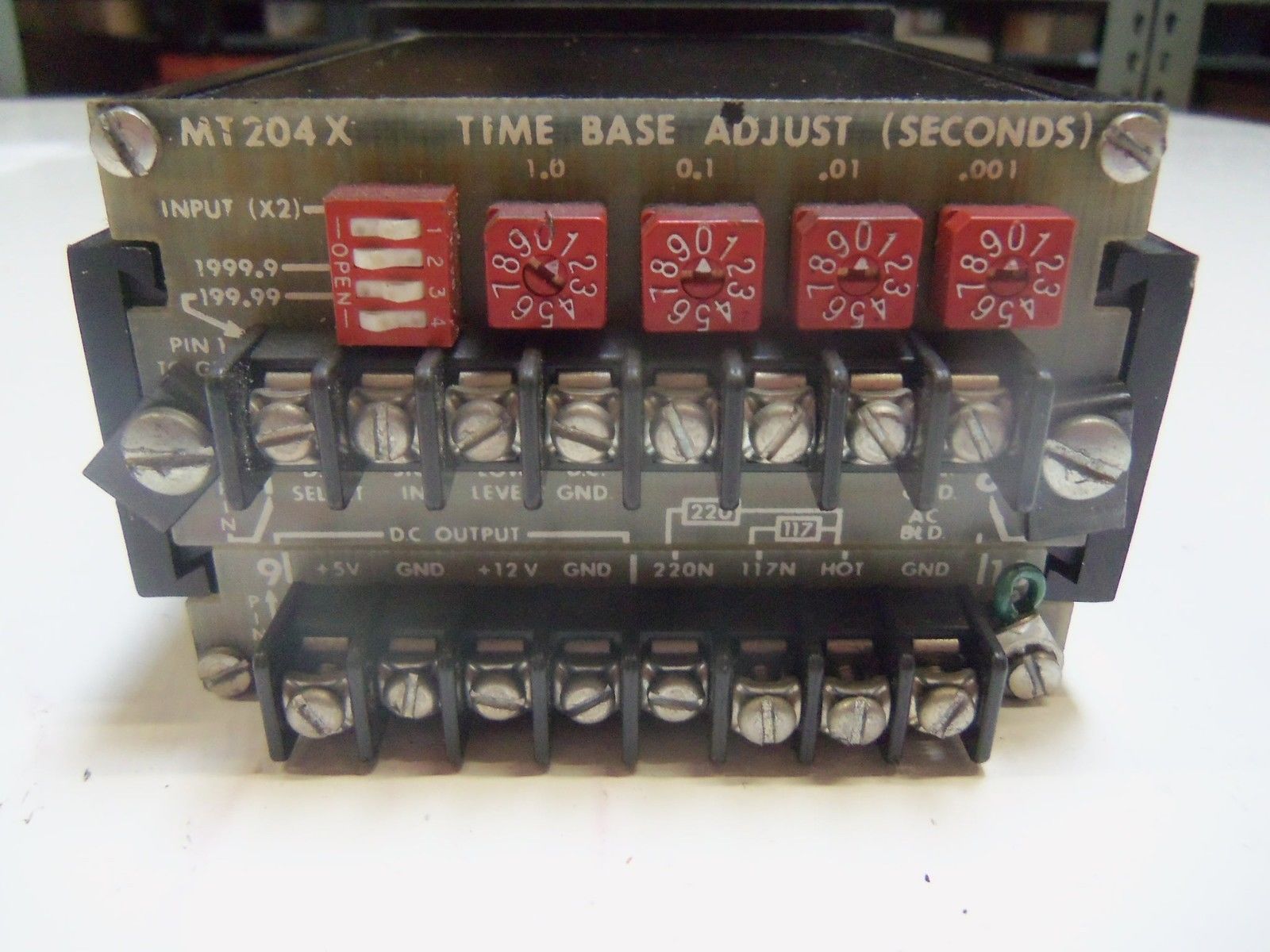 ELECTRONIC COUNTERS & CONTROLS MT204X ELECTRONIC COUNTER UNMP