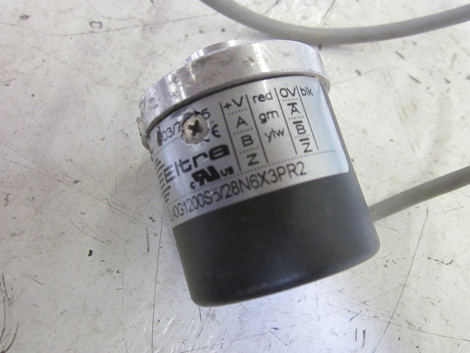ELTRA EL40G1200S5/28N6X3PR2 ENCODER P/N: 91261113 UNMP