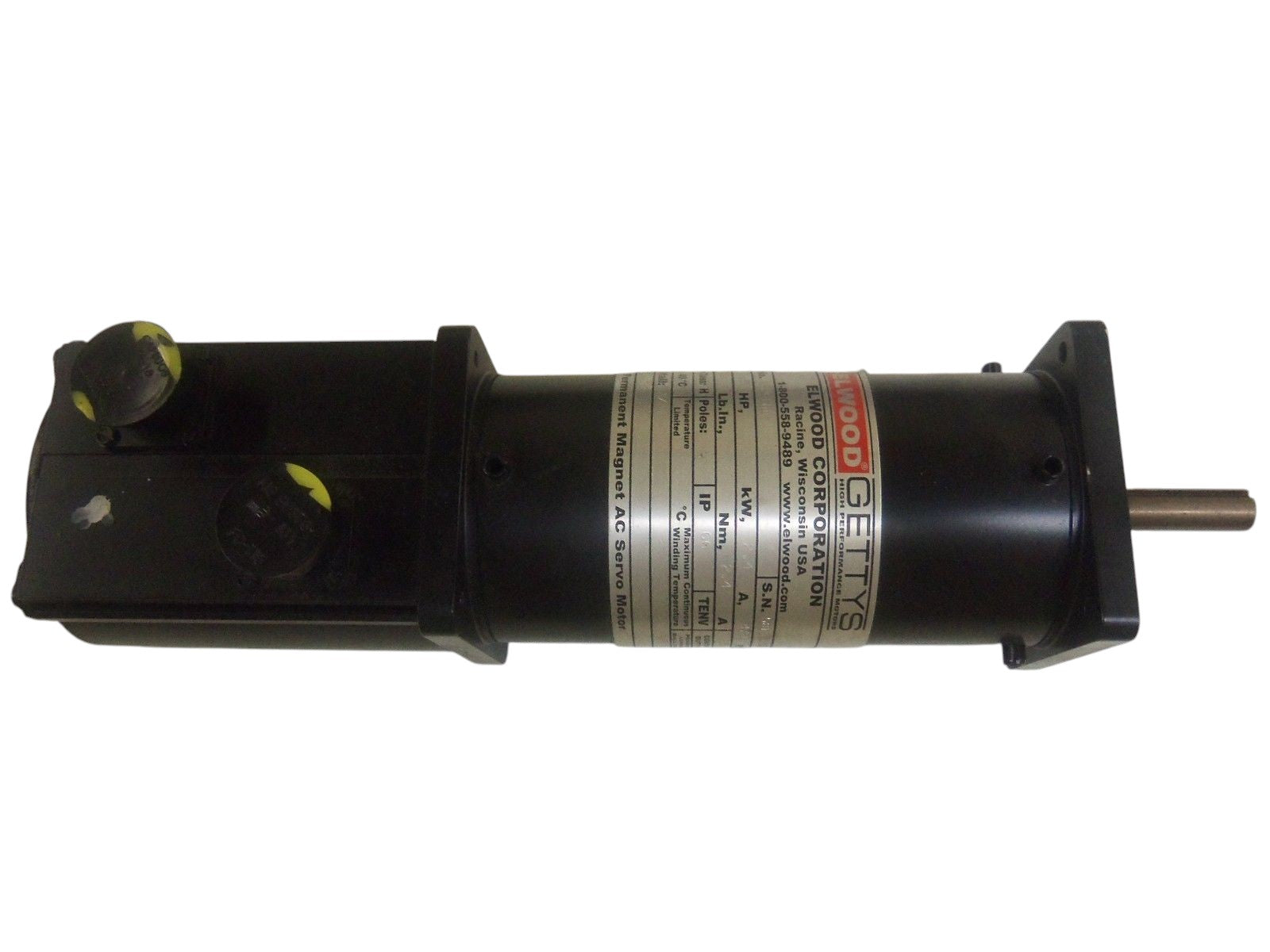 ELWOOD GETTYS 120-166-005 BRUSHLESS SERVO MOTOR NSNP