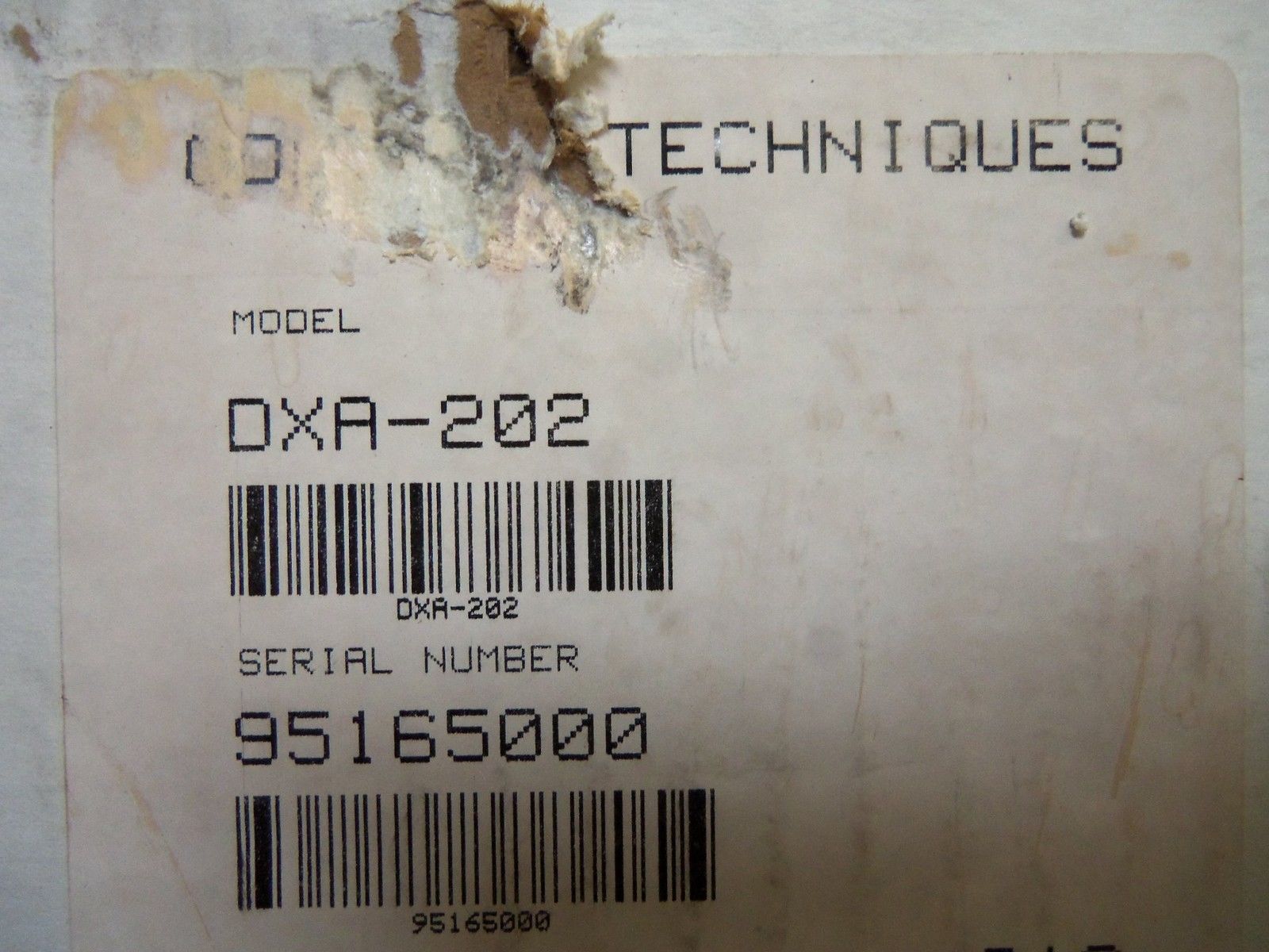 EMERSON DXA-202 SERVO AMPLIFIER DRIVE (UNMP) UNMP