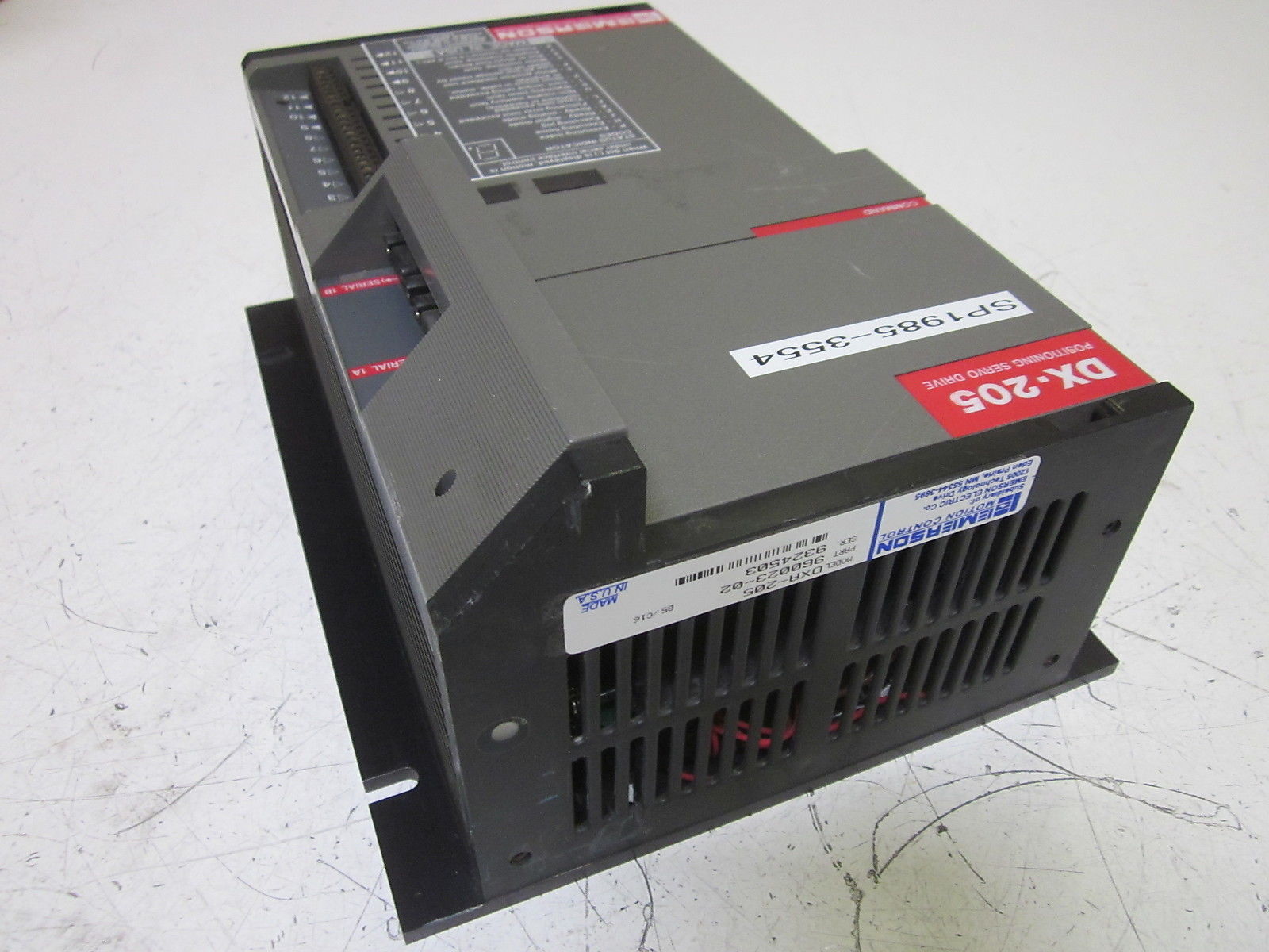 EMERSON DXA-205 POSITIONING SERVO DRIVE UNMP