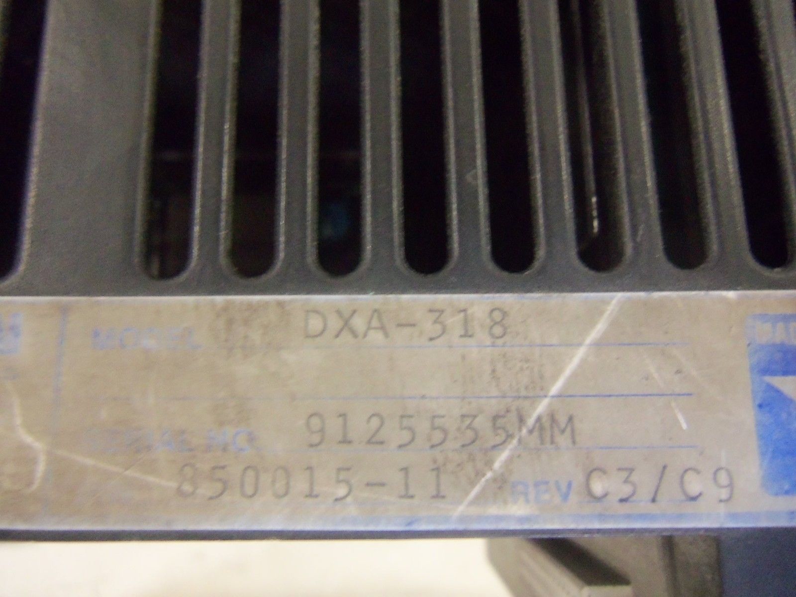 EMERSON DXA-318 POSITIONING SERVO DRIVE UNMP