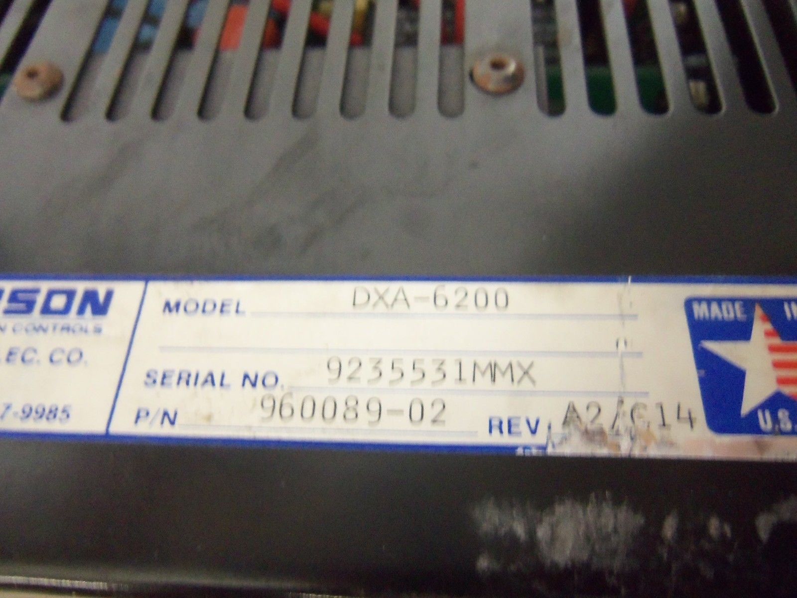EMERSON DXA-6200 SERVO DRIVE UNMP