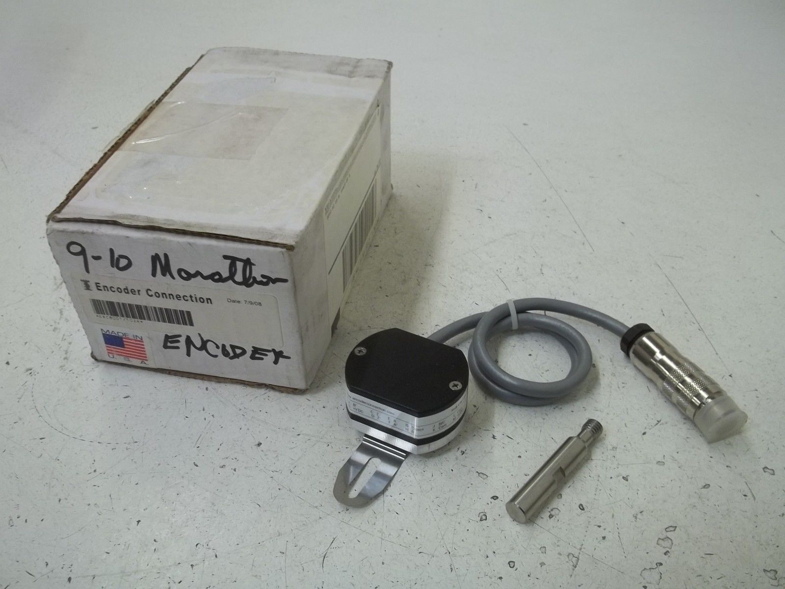 ENCODER CONNECTION  EXC8001/1024 ENCODER NSMP