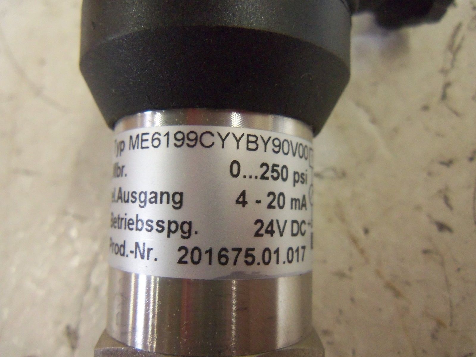 ENERCORP PX61-250 PRESSURE TRANSMITTER NSMP