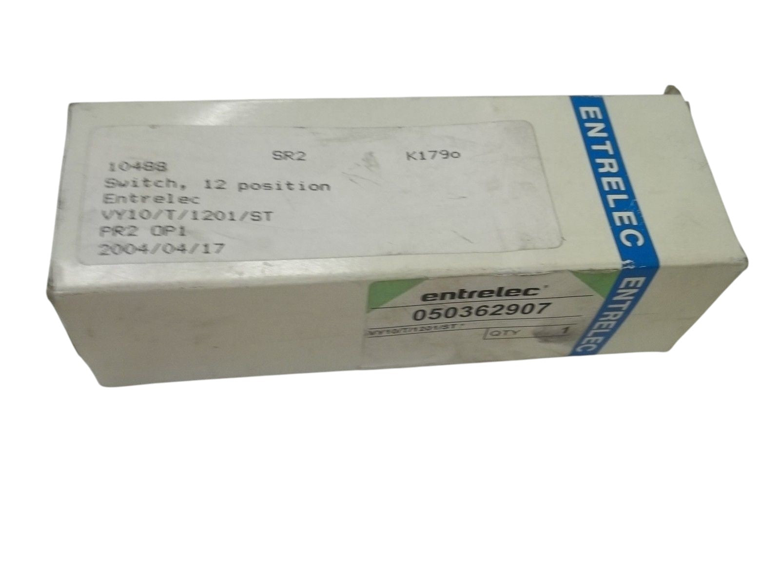 ENTERLEC 050362907 SWITCH , 12 POSITION NSMP