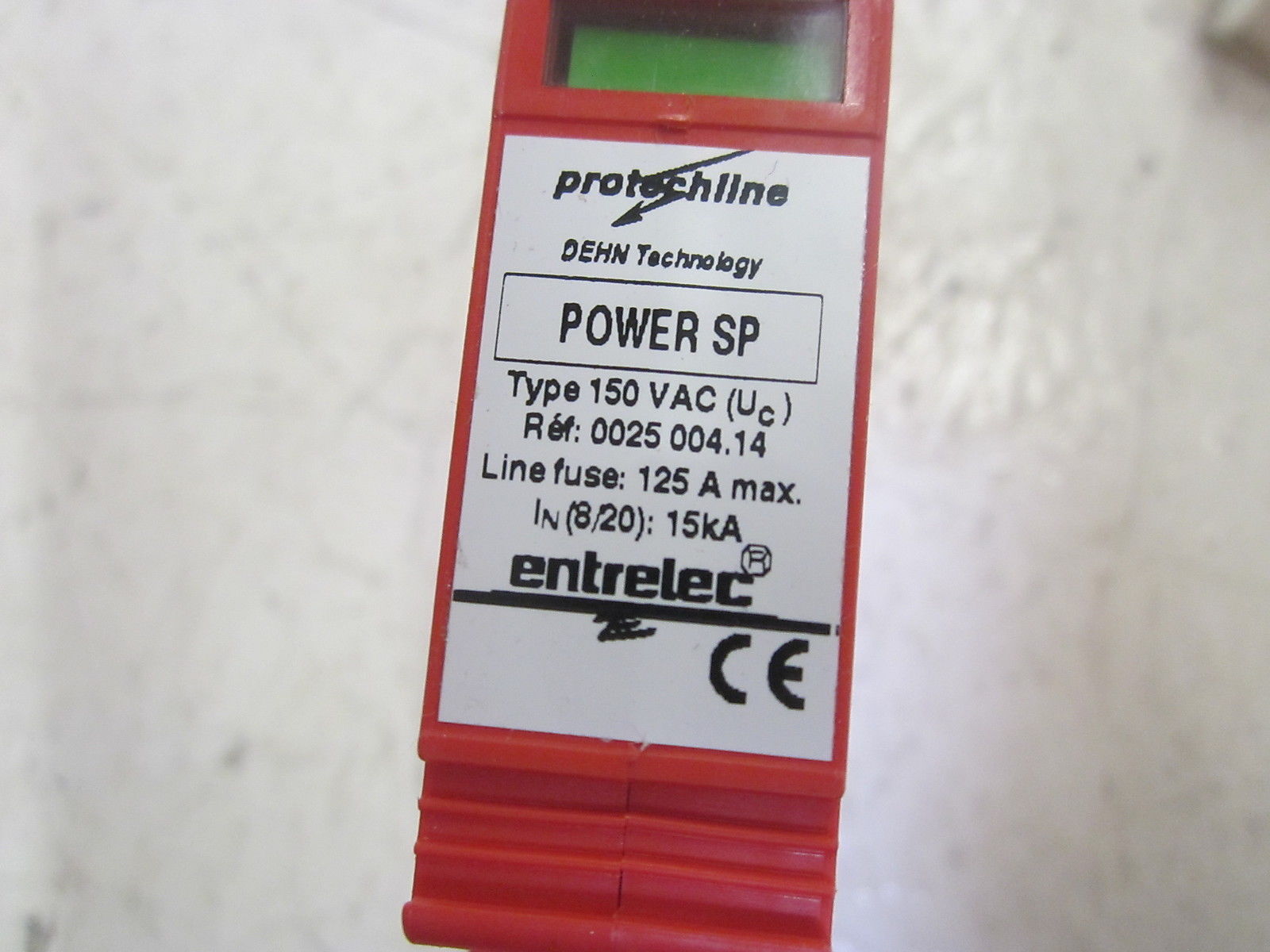 ENTRELEC POWER SP 0025 004.14 150VAC NSMP