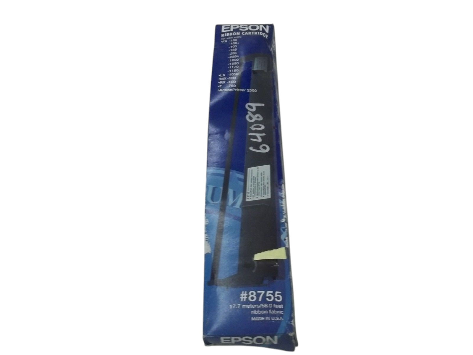EPSON 8755 RIBBON FABRIC 58.0FT.  NSMP