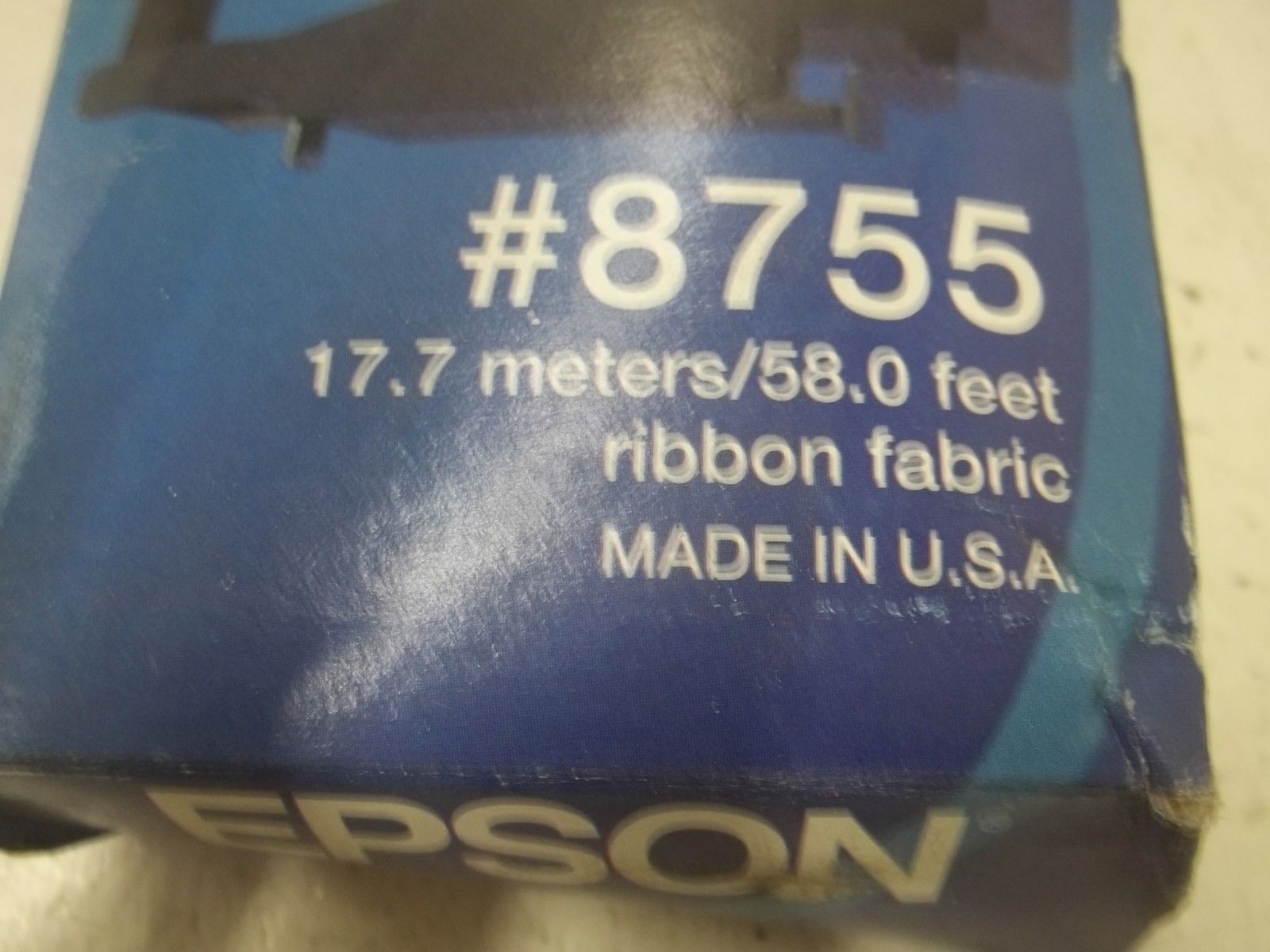 EPSON 8755 RIBBON FABRIC 58.0FT.  NSMP