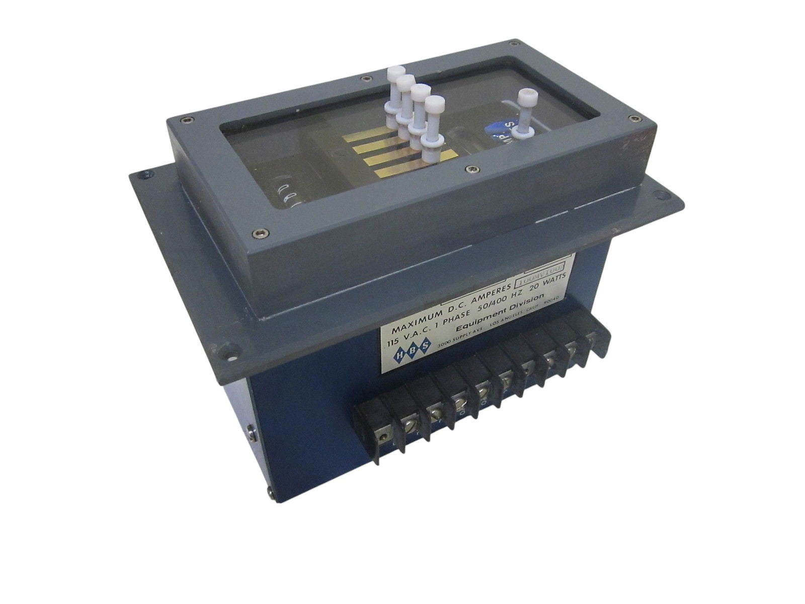 EQUIPMENT DIVISION DAL100 PTC SOLID STATE DIGITAL AMPERE MIN./HR. 115V UNMP