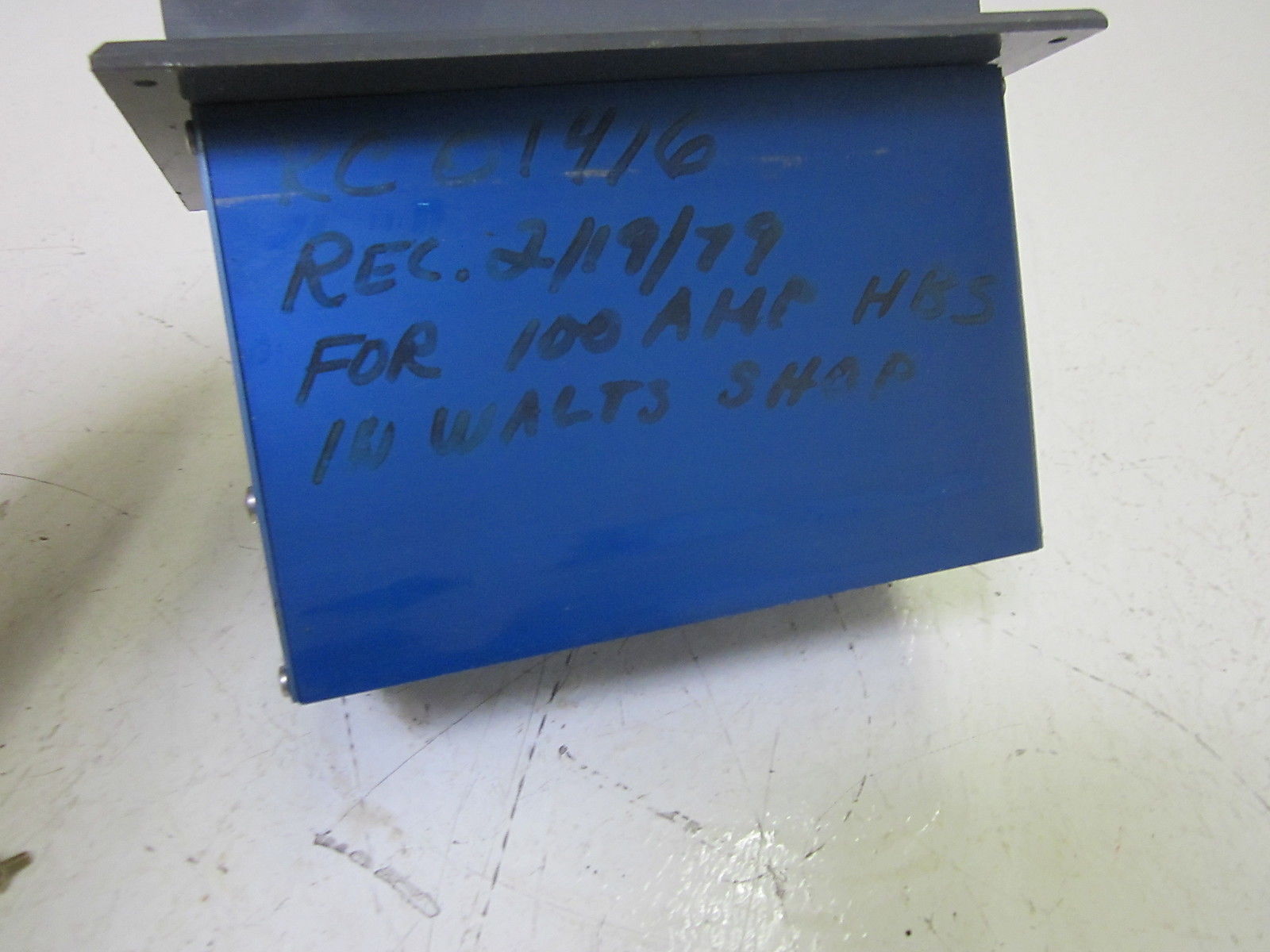 EQUIPMENT DIVISION DAL100 PTC SOLID STATE DIGITAL AMPERE MIN./HR. 115V UNMP