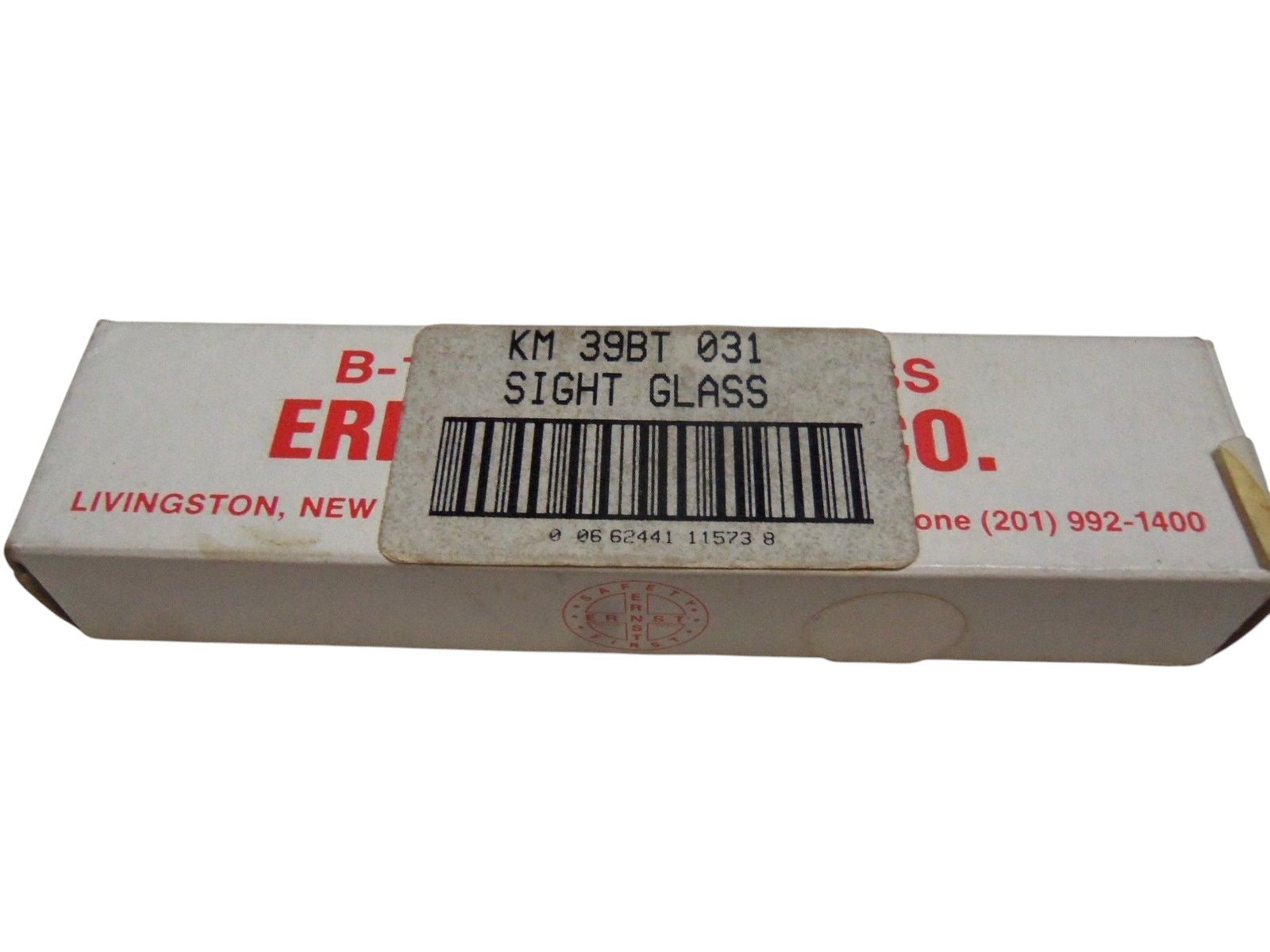ERNST GAGE CO. KM-39BT-031 SIGHT GLASS NSMP
