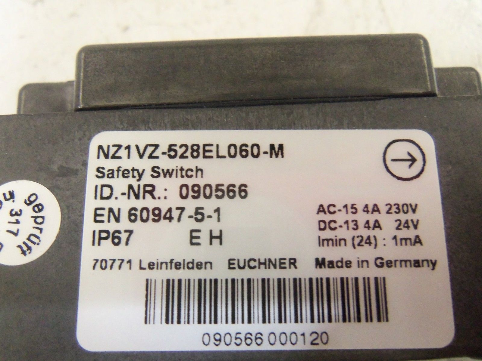 EUCHNER NZ1VZ-528EL060-M NSMP