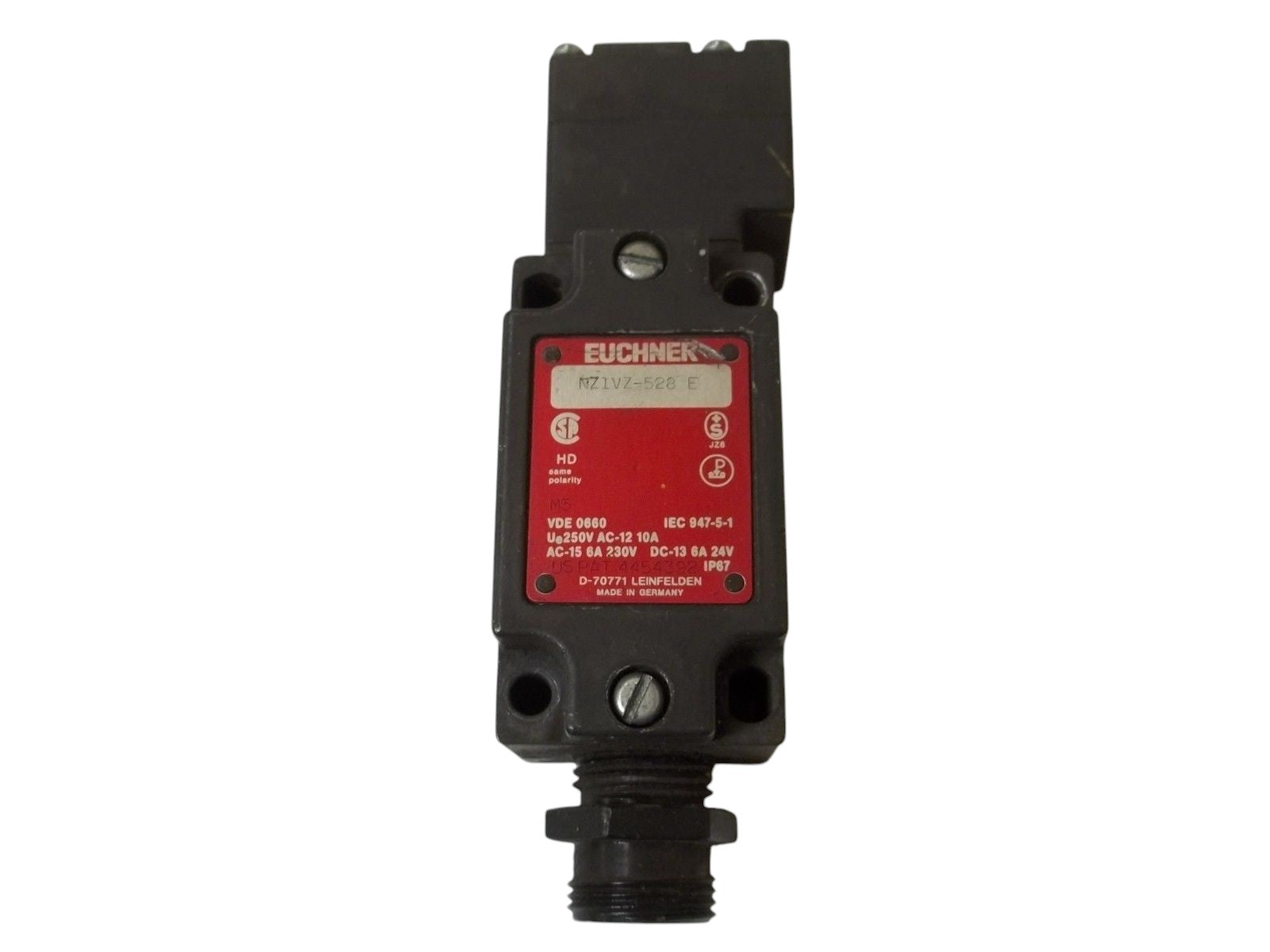 EUCHNER NZ1VZ-538E LIMIT SWITCH UNMP